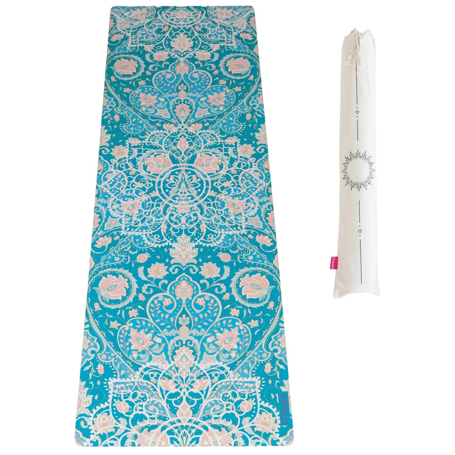 Tapis de yoga de voyage: fin & léger | pliable & antidérapant 6/7