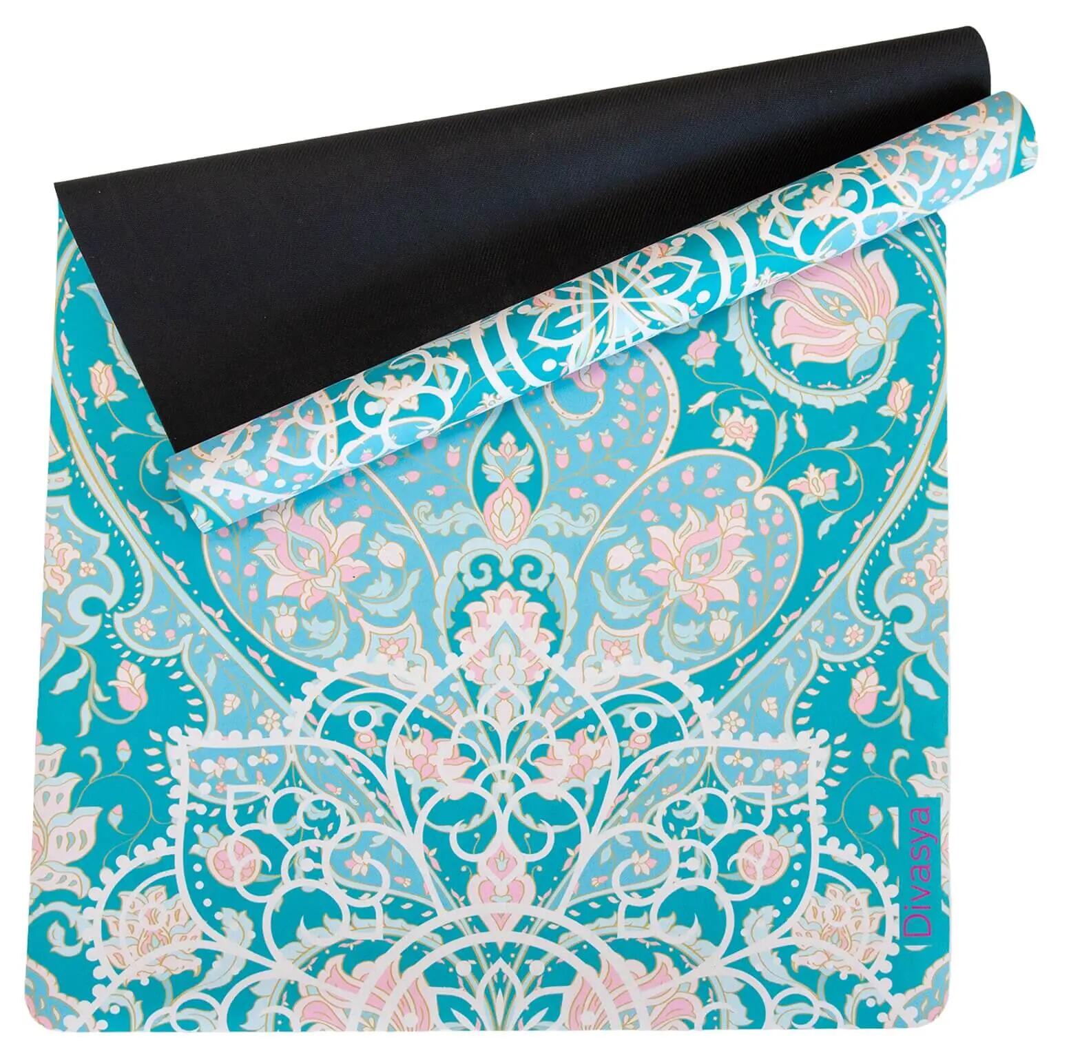 Tapis de yoga de voyage: fin & léger | pliable & antidérapant 4/7