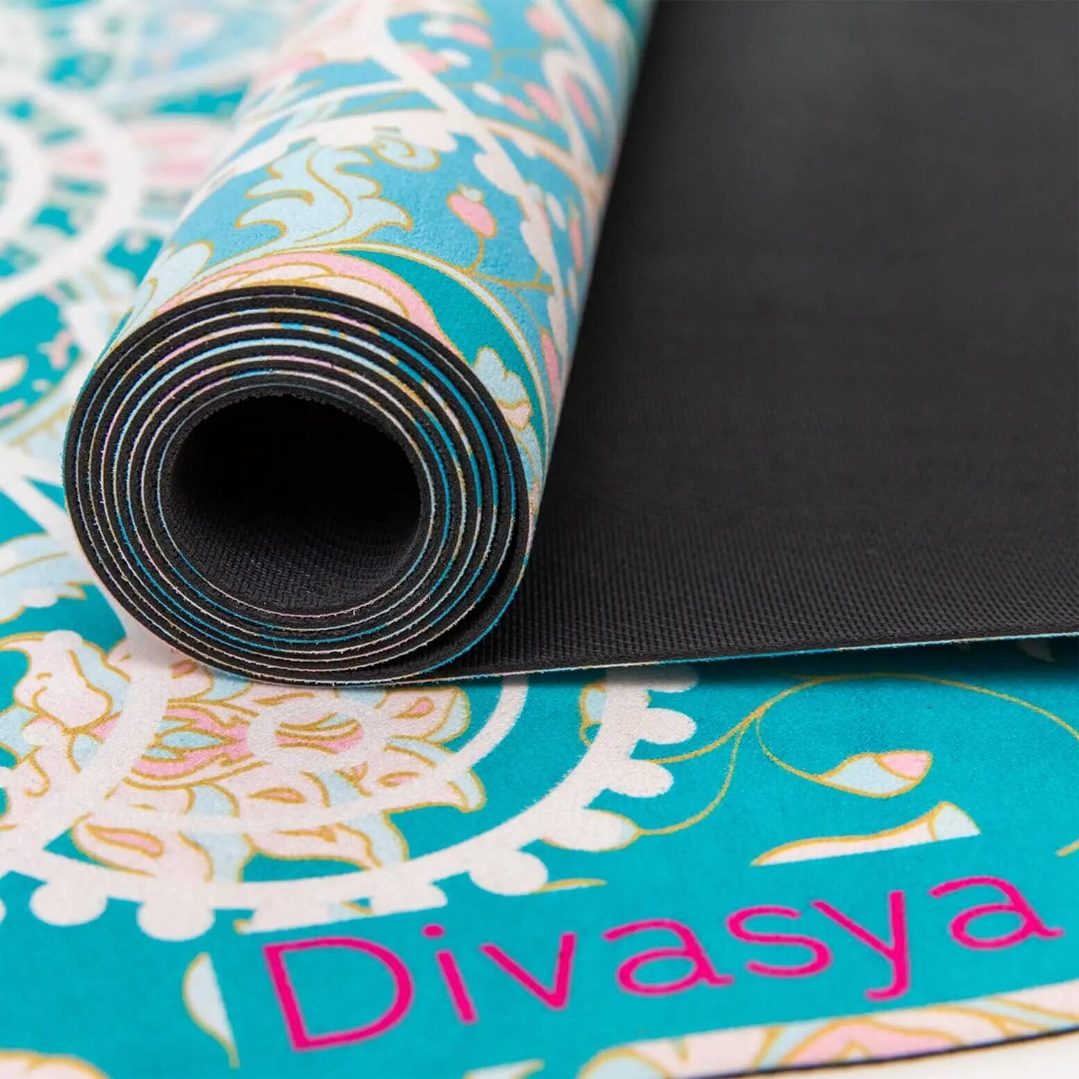 Tapis de yoga de voyage: fin & léger | pliable & antidérapant 3/7