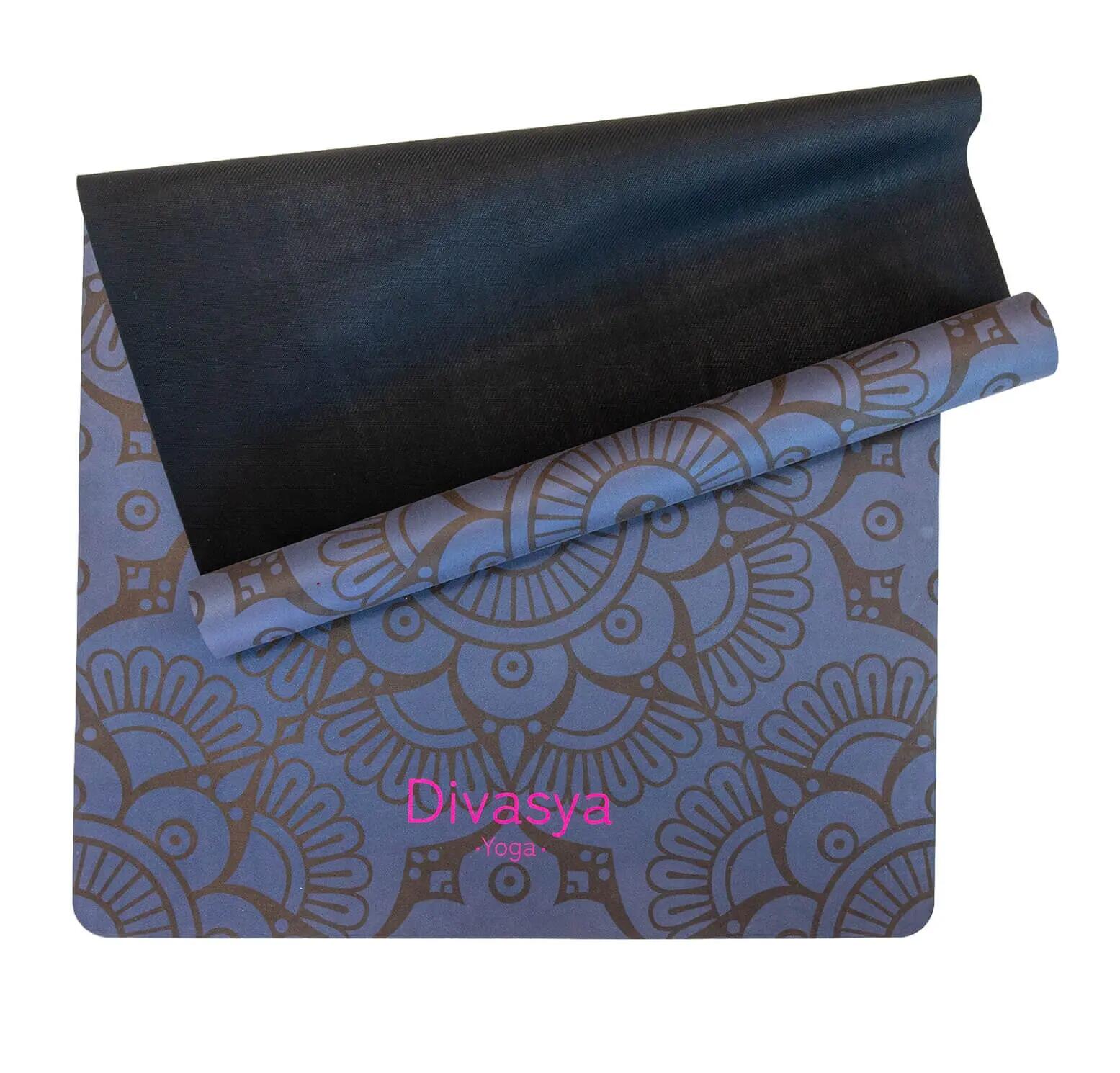 Tapis de yoga de voyage: fin & léger | pliable & antidérapant 3/8