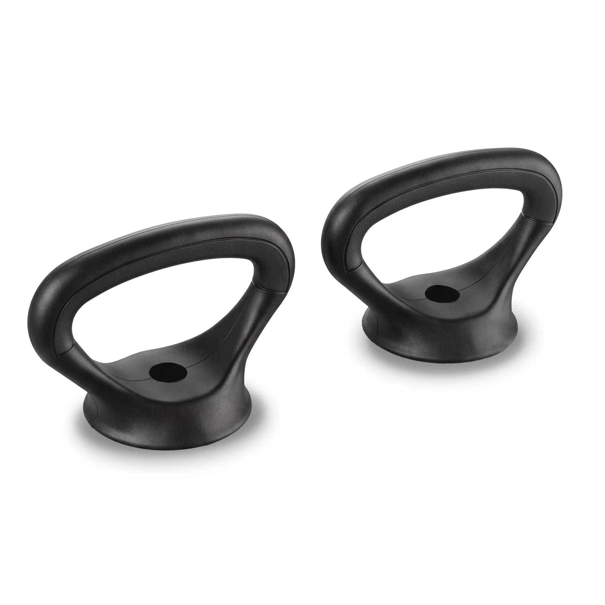 Zestaw 4w1 sztanga hantle kettlebell podpórki do pompek Spokey Pondus Set 20 kg 6/14