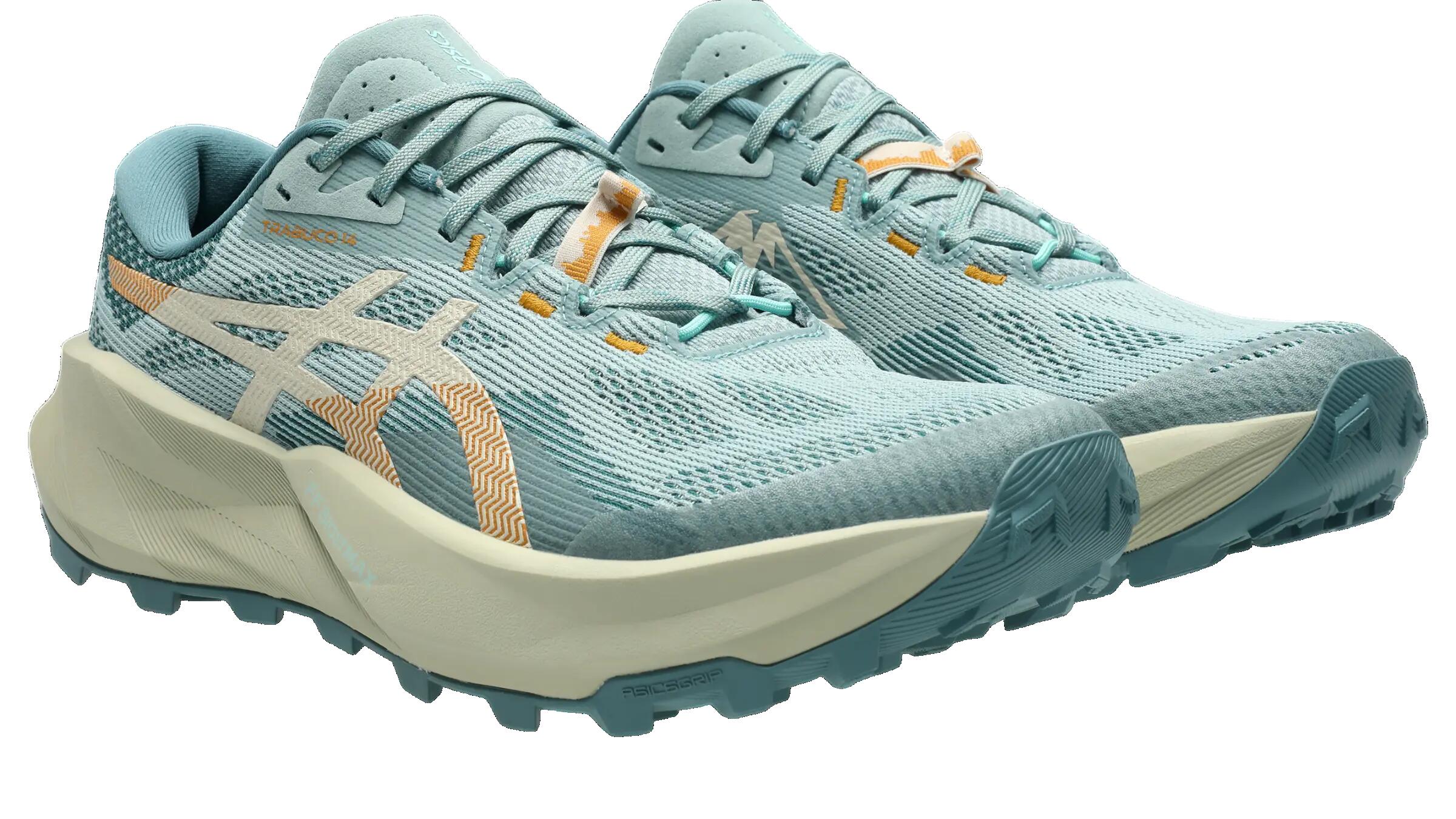 Corrida e trilha para homem Asics Trabuco 14 Azul. 5/7