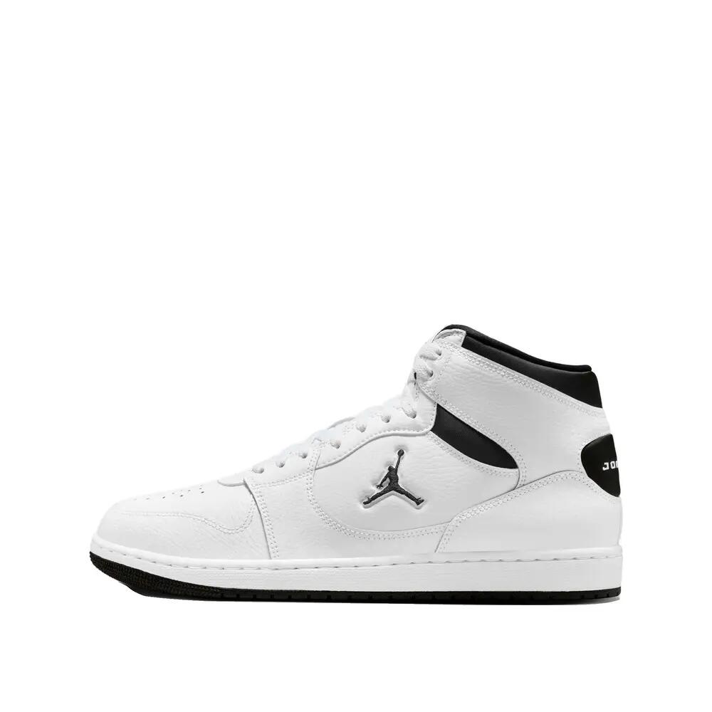 Zapatillas de baloncesto Nike Jordan Access Court Mid Blanc/Noir 4/5