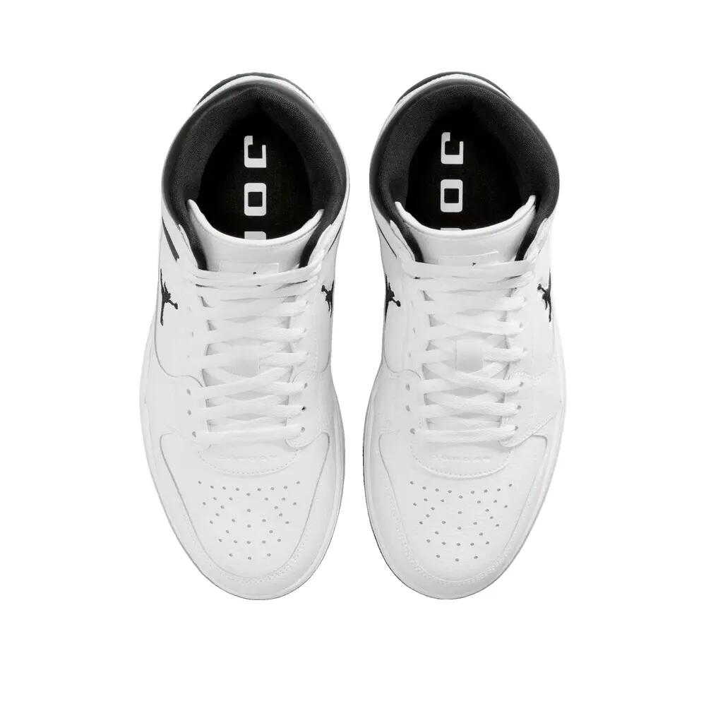 Zapatillas de baloncesto Nike Jordan Access Court Mid Blanc/Noir 3/5
