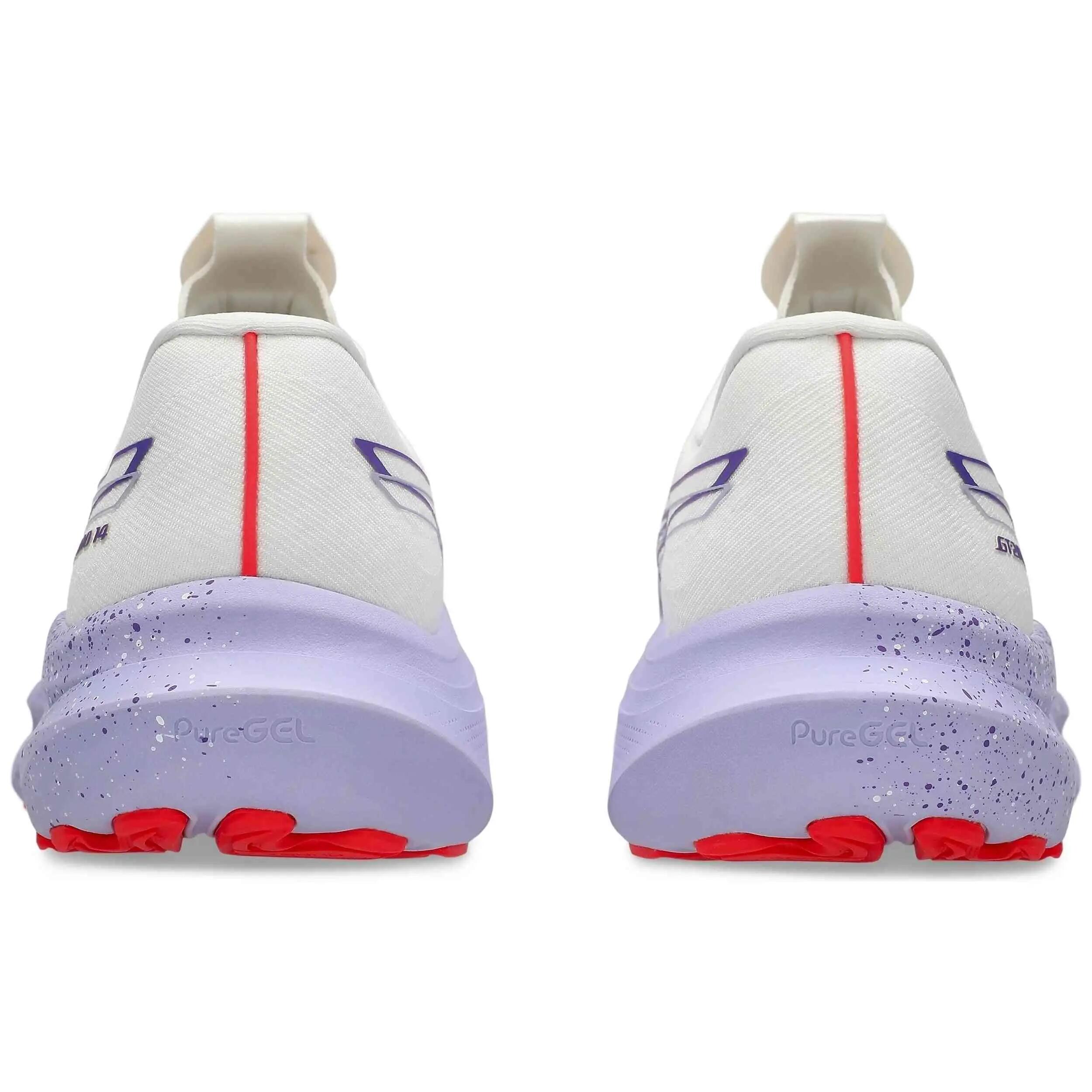 Tênis de corrida Asics modelo GT-2000 14 TOKYO "Cream/Edo Purple" para mulheres 5/5
