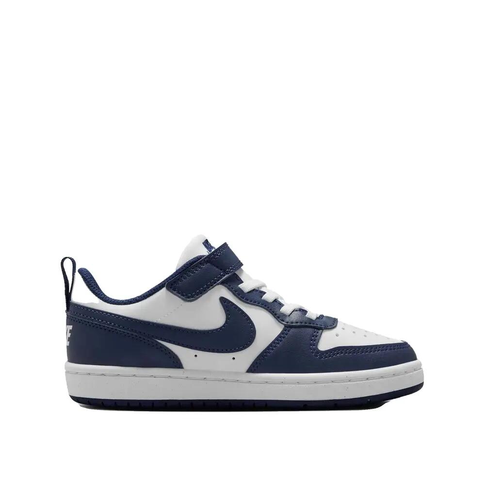 Chaussures Nike Court Borough Low Blanc/Navy 5/6