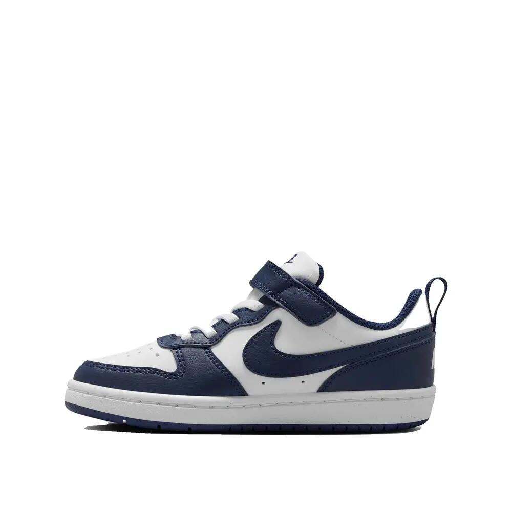 Chaussures Nike Court Borough Low Blanc/Navy 4/6