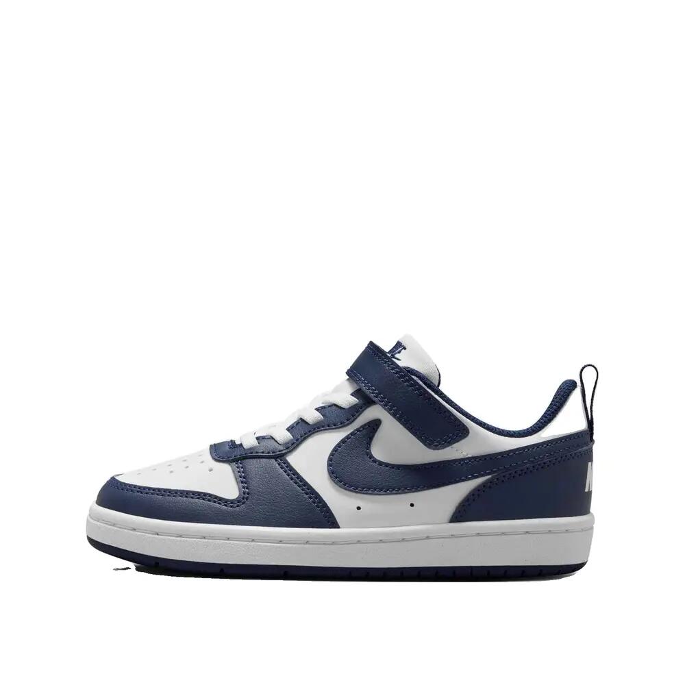 Chaussures Nike Court Borough Low Blanc/Navy 3/6