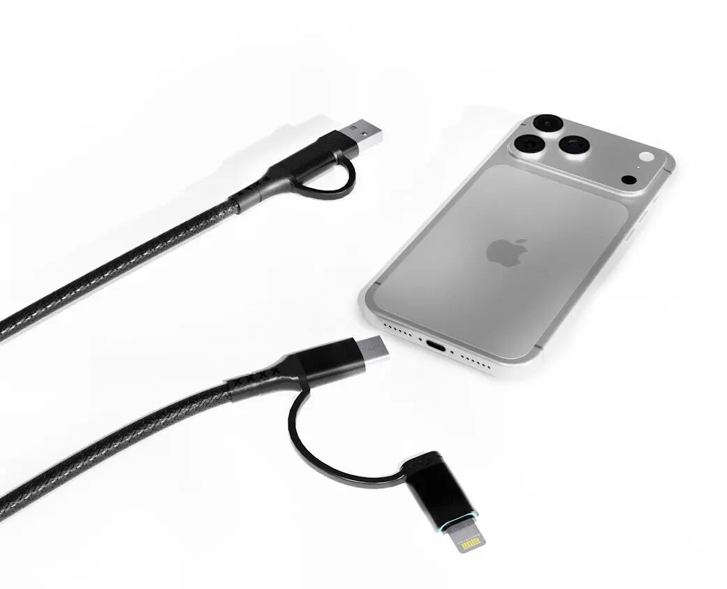Draagbare zonnelader 4000 mAh met geïntegreerde powerbank Photon Zwart 12/12