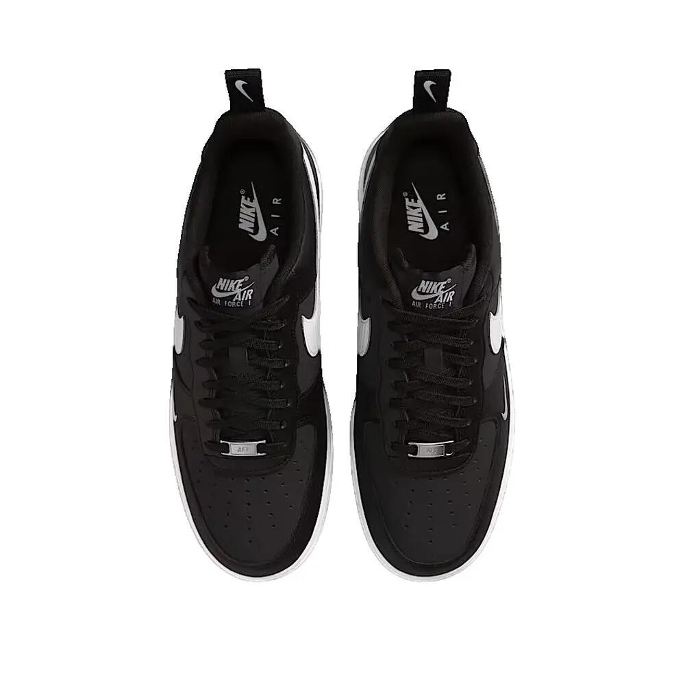 Nike Air Force 1 Low Mini Swoosh Zwart/Wit 2/3