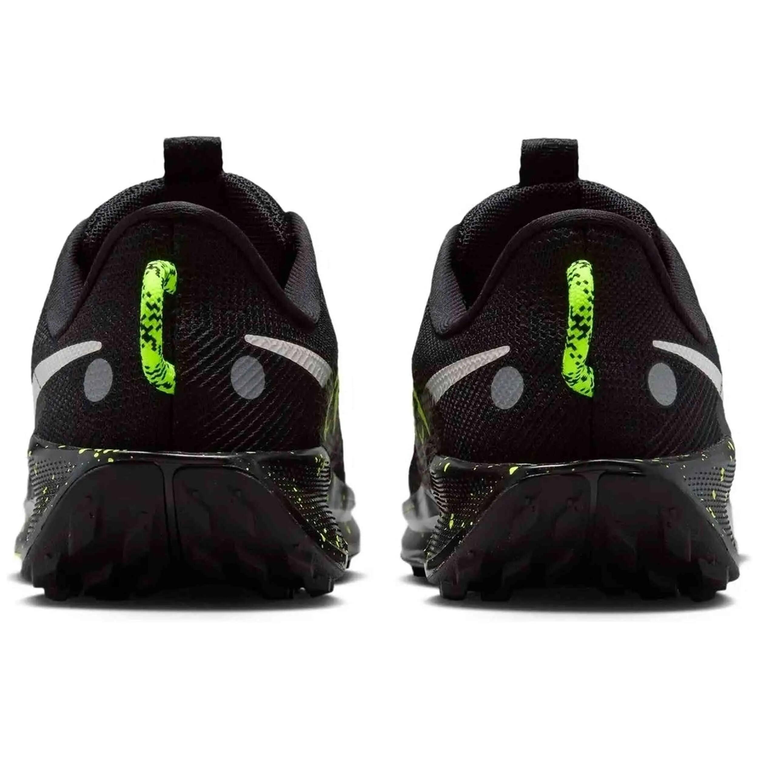 Nike Pegasus Trail 5 Scarpe Trail Bambino Nero/Verde 4/5
