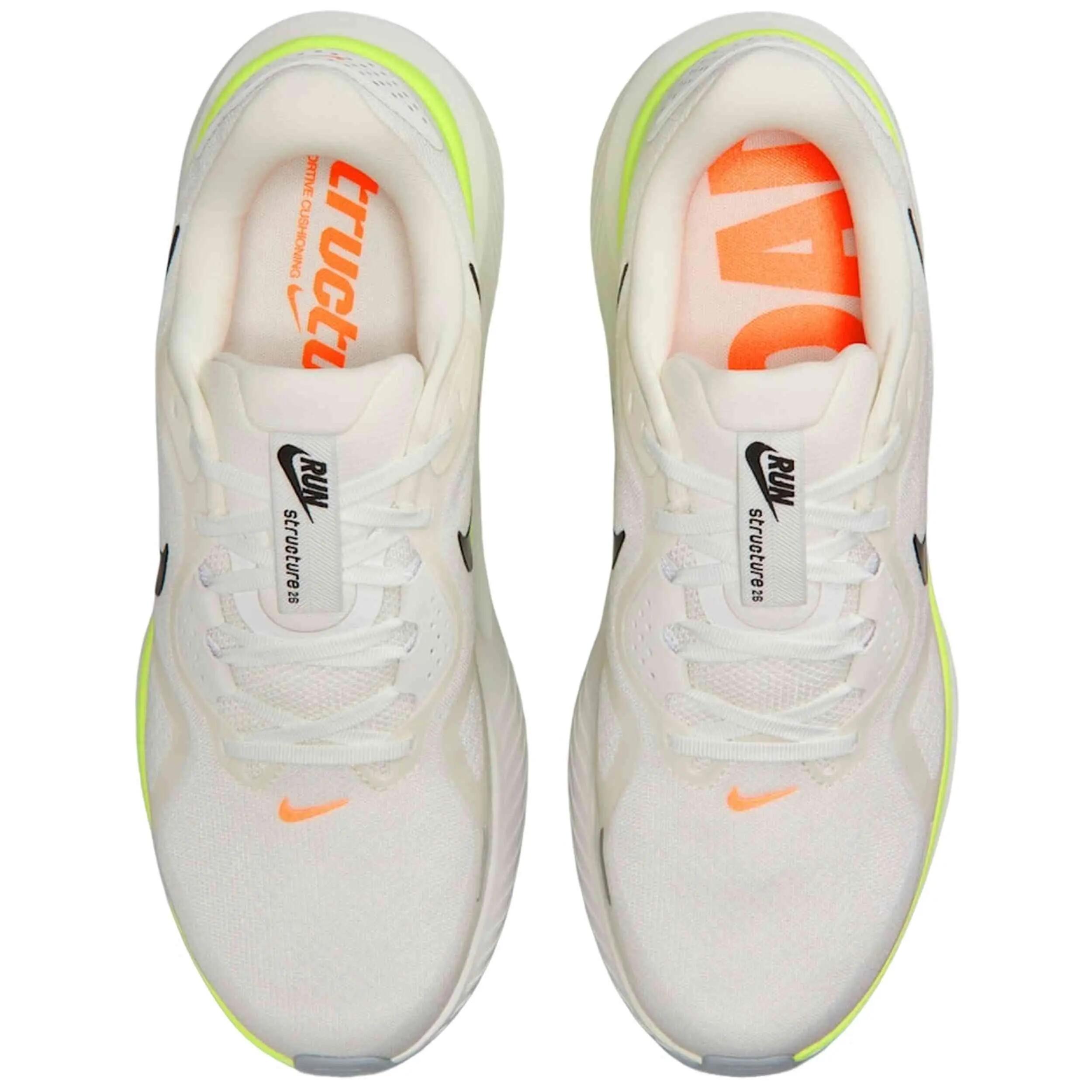 Zapatillas de running Nike modelo Structure 26 "Summit White Black V para hombre 4/5
