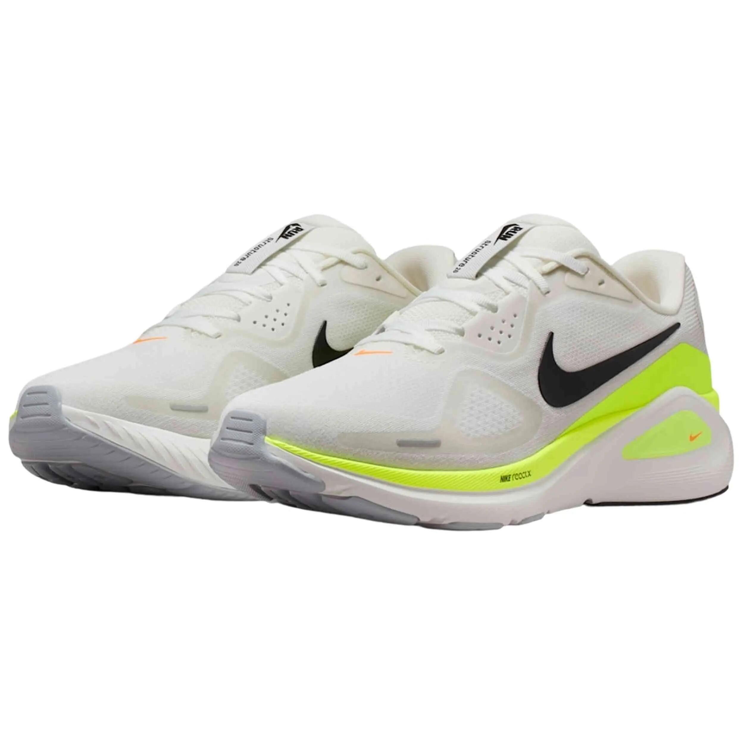 Zapatillas de running Nike modelo Structure 26 "Summit White Black V para hombre 2/5