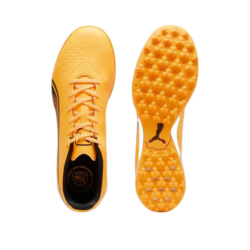 Künstlicher Boden Fußballschuhe "King Match" Herren Orange 8/10