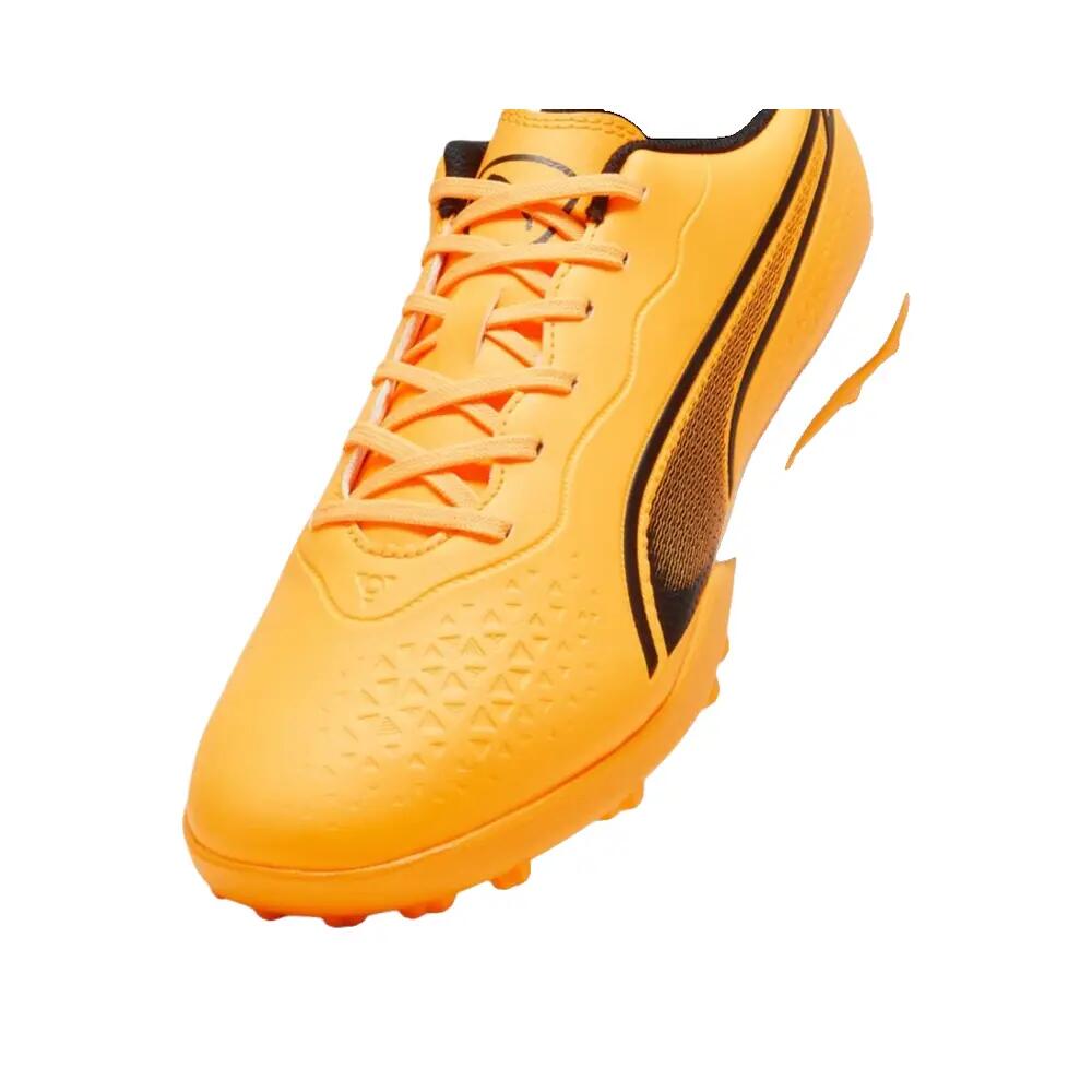 Künstlicher Boden Fußballschuhe "King Match" Herren Orange 10/10