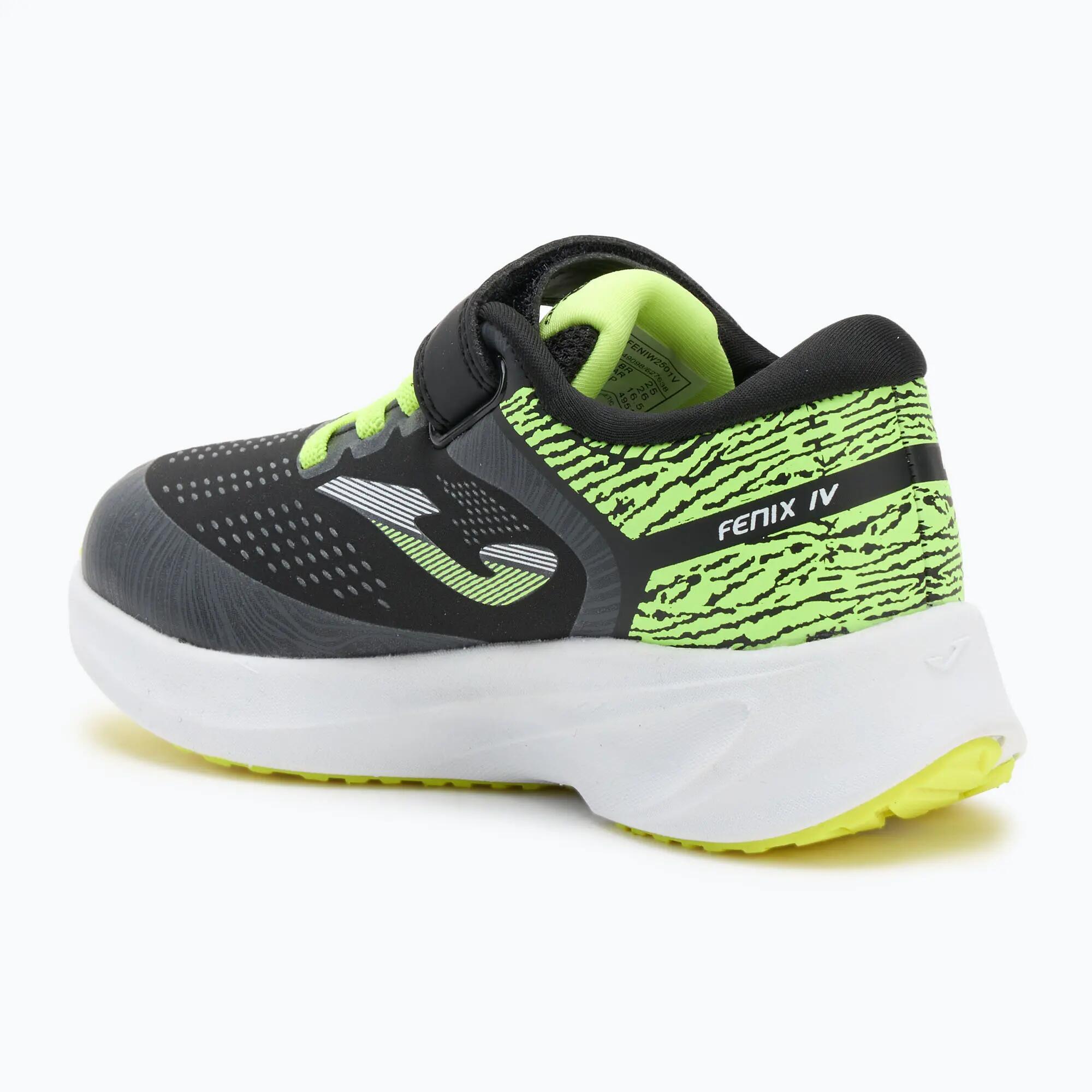 Joma Fenix fekete gyerek futócipő 3/7