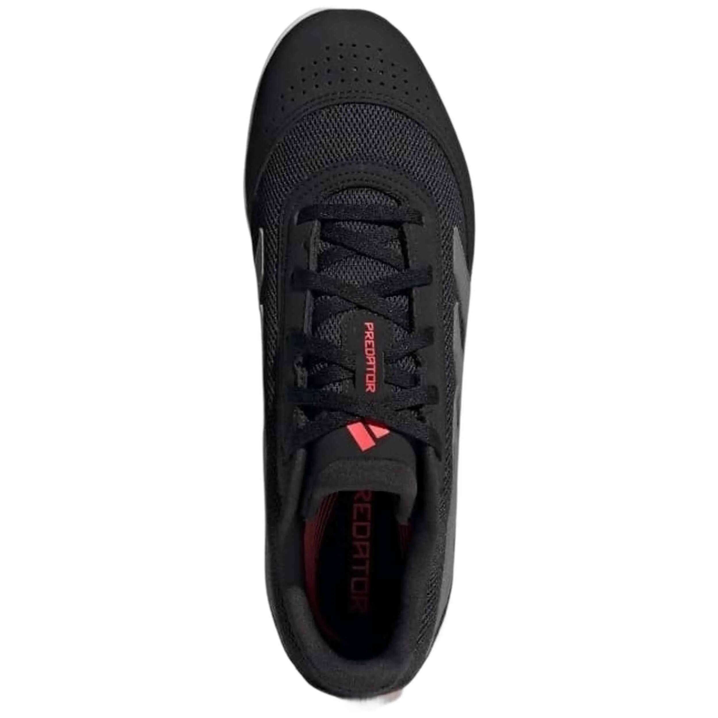 Voetbalschoenen Adidas Predator Club Sala Zwart/Grijs/Rood 5/5