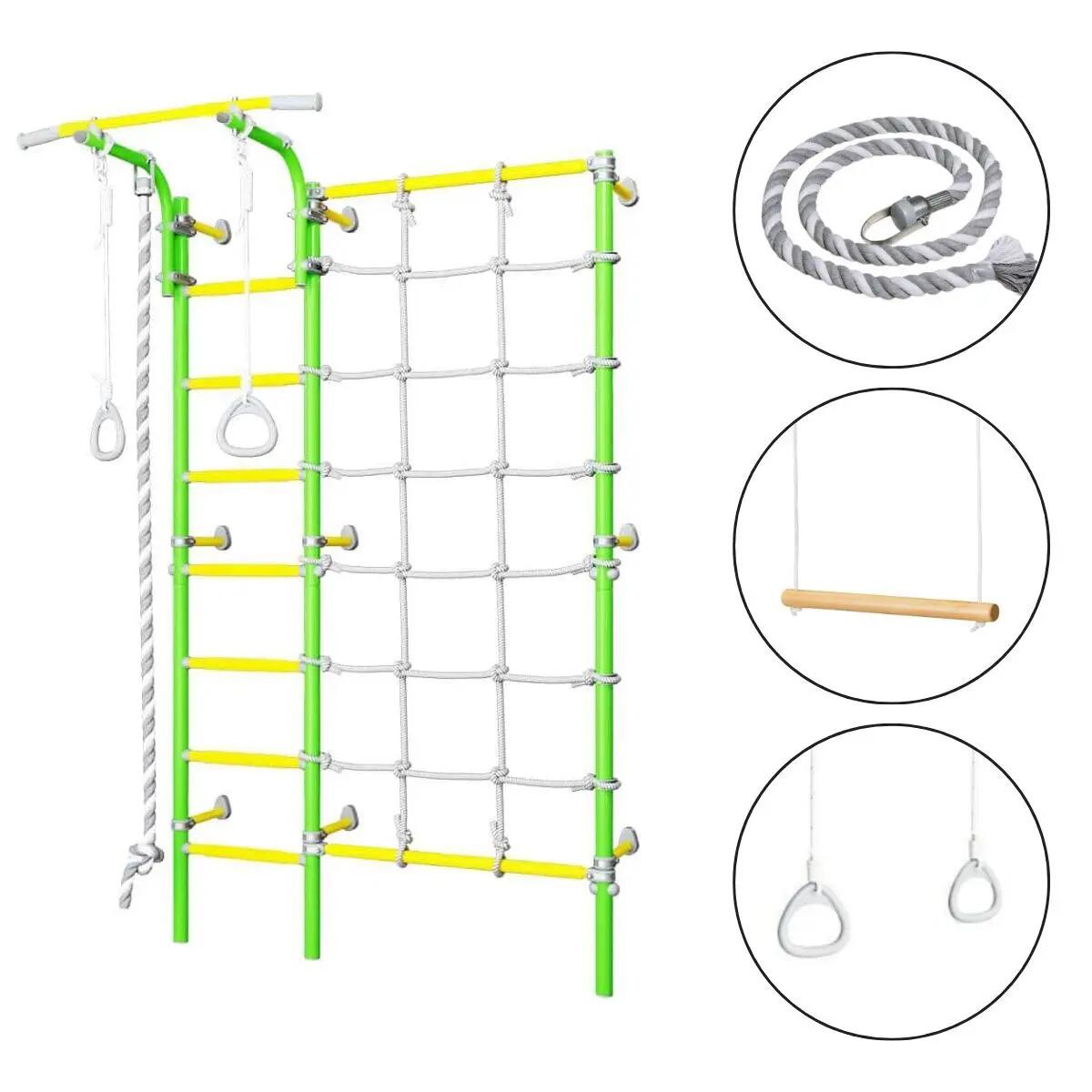 Spalier Next 3 cu plasă de cățărat pentru interior - Imagine 1