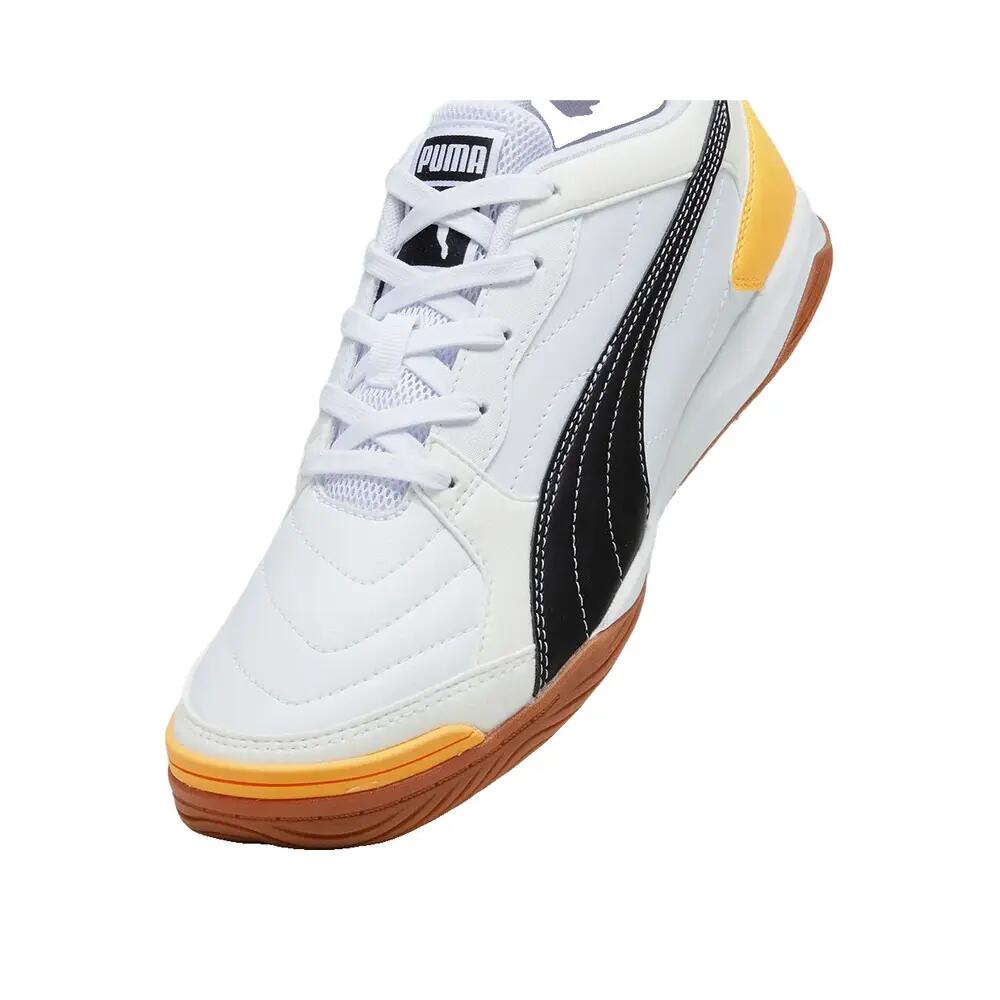 PUMA Pressing 4 Soft And Comfortable Soccer Shoes Men's White — photo 5