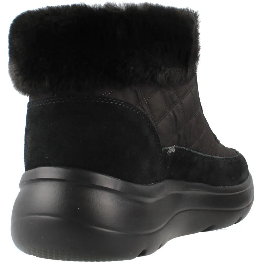 Botines Planos Mujer Skechers On-the-go Encore - Cozy Fit Me Negro 3/5
