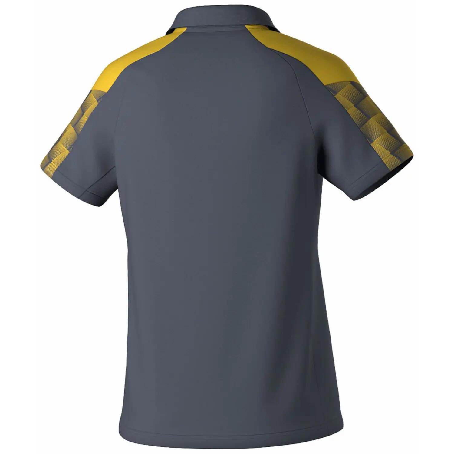Tricou polo Erima Evo Star Multicolor - material funcțional, croială raglan 3/3