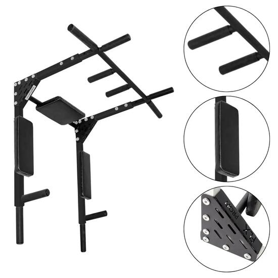 Barre de traction et de dips murale Gros