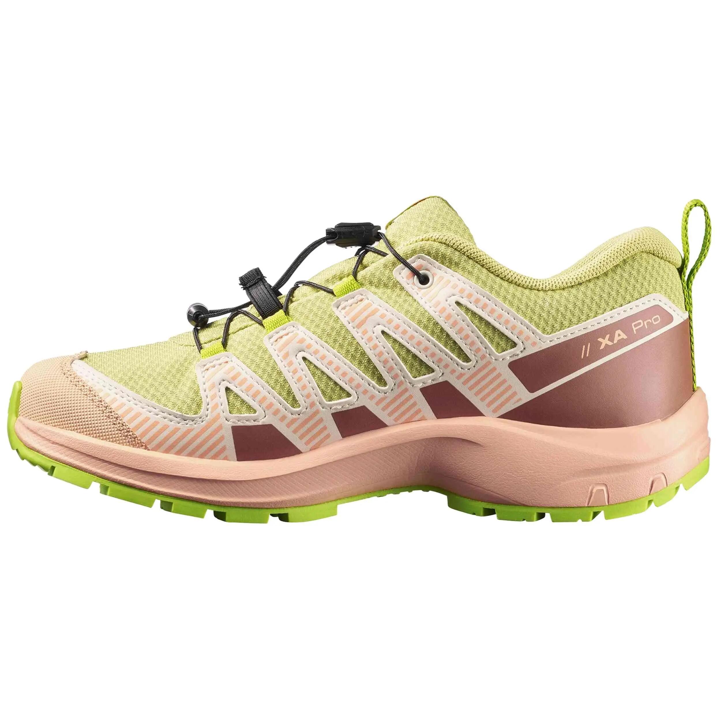 Chaussures de randonnee Salomon modèle Xa Pro V8 Wp J pour unisexe enfants 2/5