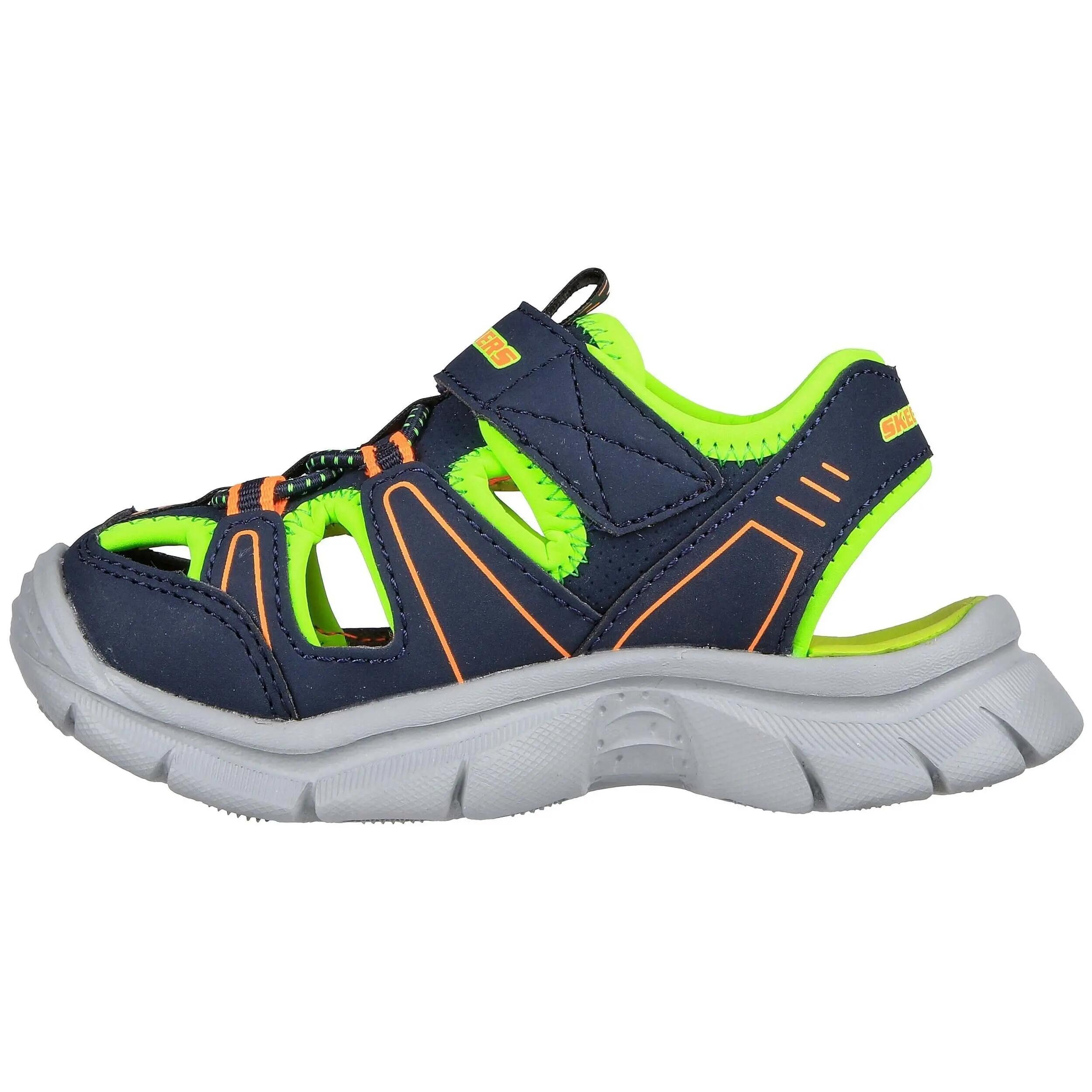 Sandales Skechers modèle 406520N RDBK pour unisexe enfants 4/5