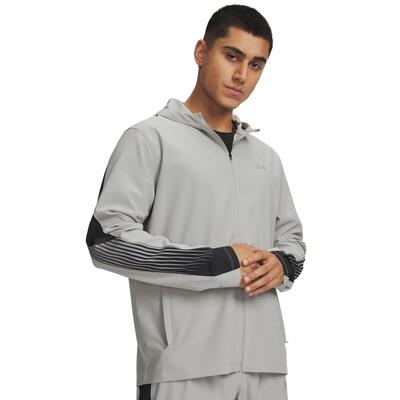 Giacca Under Armour Velociti Storm Grigio/Nero Uomo