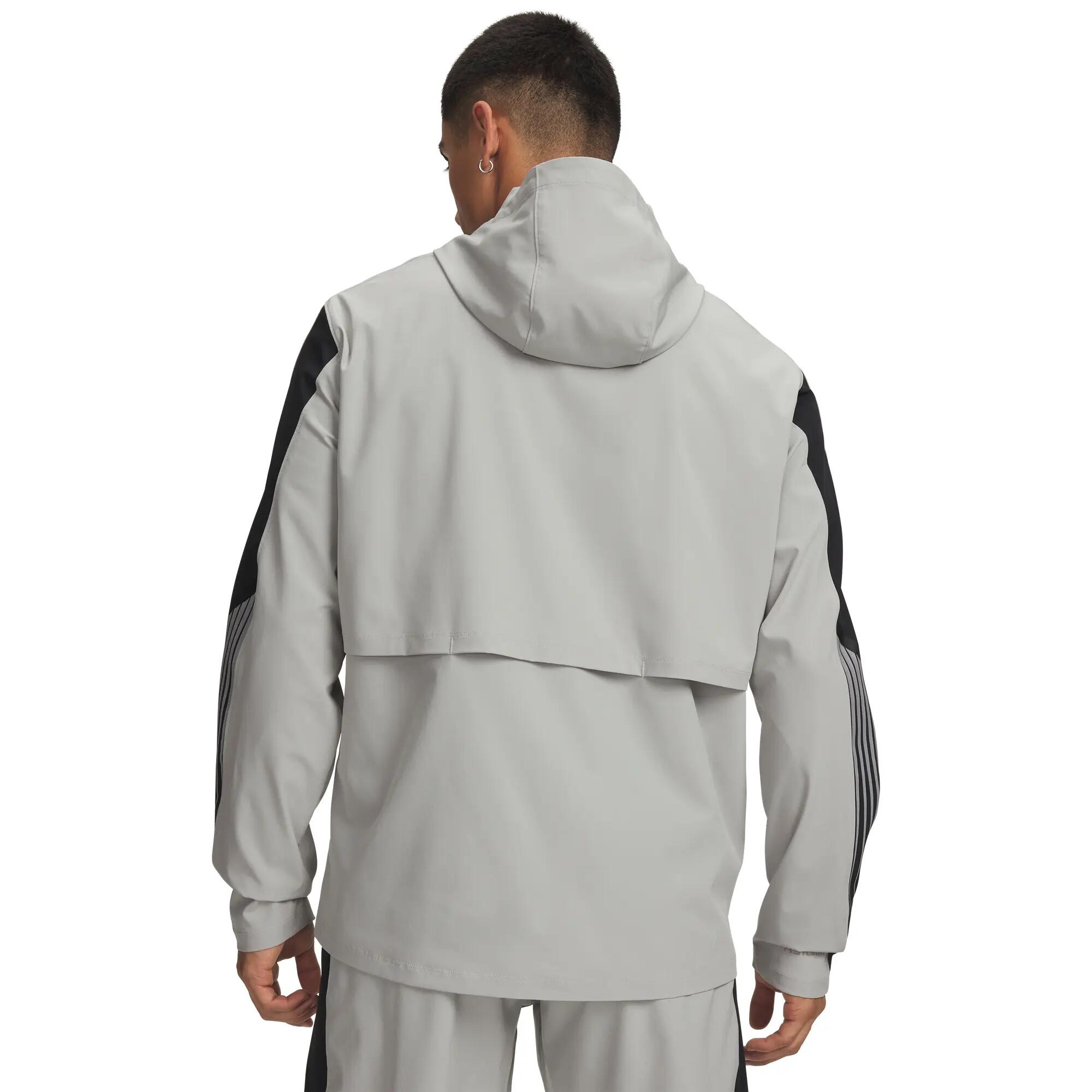 Giacca Under Armour Velociti Storm Grigio/Nero Uomo 6/7