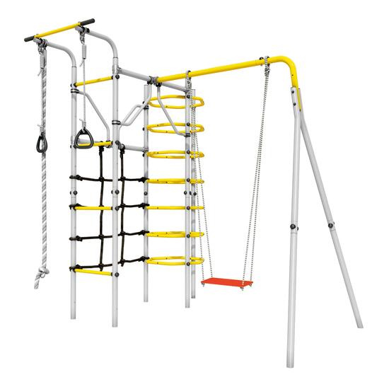 Aire de jeux de jardin pour enfants avec balançoire Space Station
