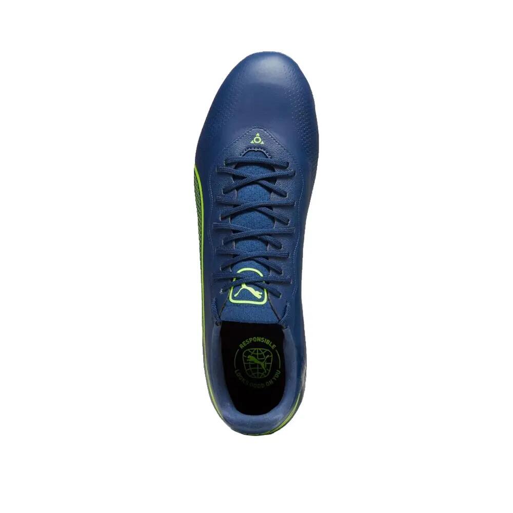 KING PRO FG/AG voetbalschoenen PUMA Persian Blue Pro Green Ultra 8/10