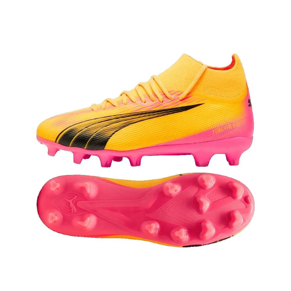 Chaussures de football PUMA Ultra Pro FG/AG Jr Orange 2/6