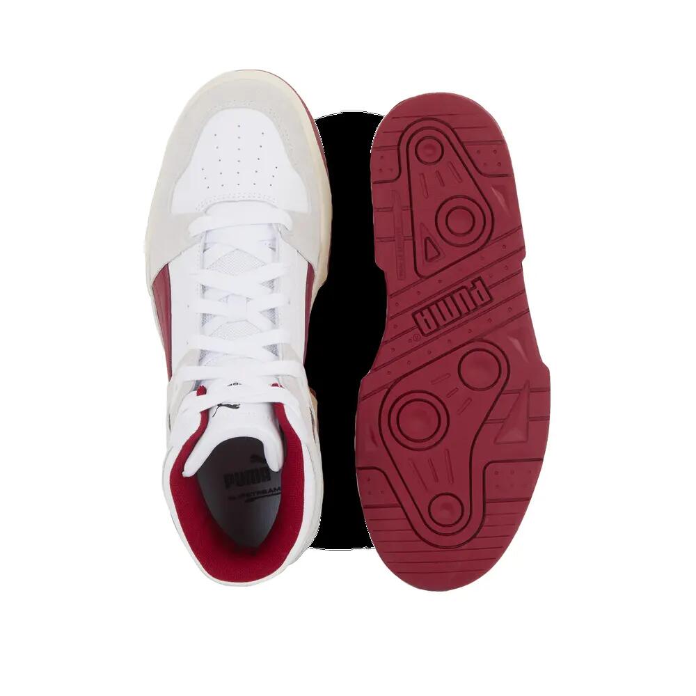 Buty PUMA Slipstream Invdr Mid Heritage Białe/Nimbus Cloud/Intense Red 4/4