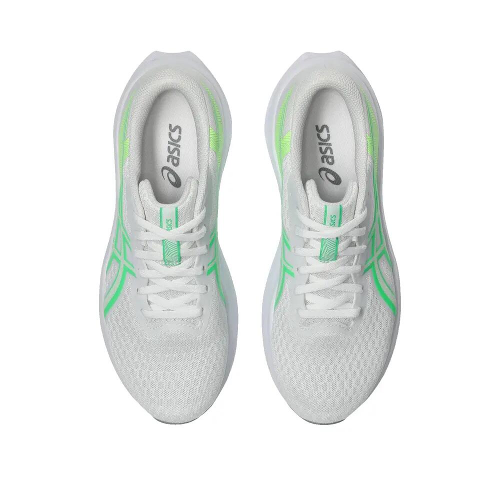 Chaussures de course ASICS Patriot 14 Femme Blanc/Vital Green 6/7