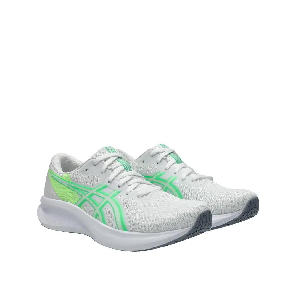 Chaussures de course ASICS Patriot 14 Femme Blanc/Vital Green 2/7