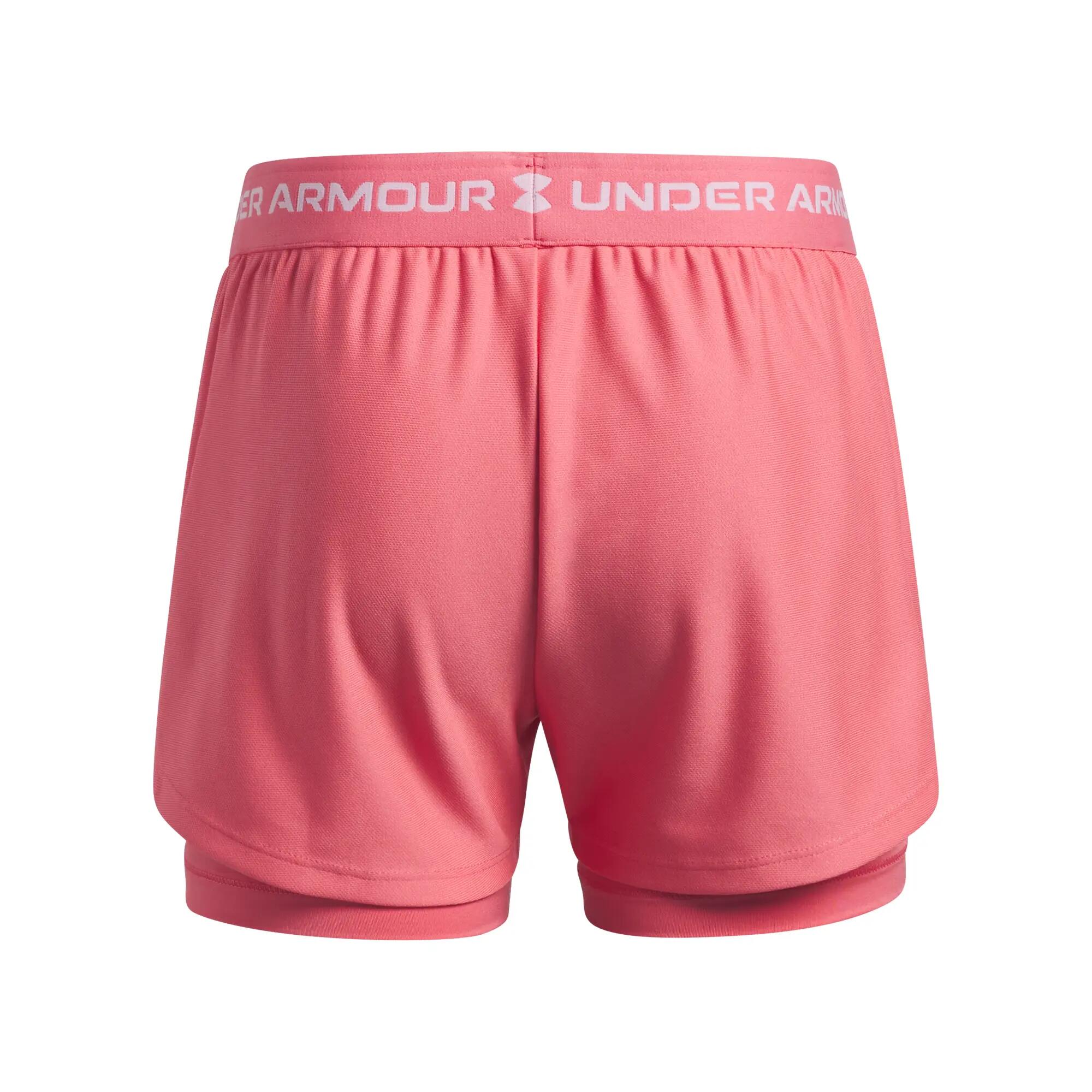 Pantalones cortos mujer Under Armour UA Tech Play Up 2n1 3/4