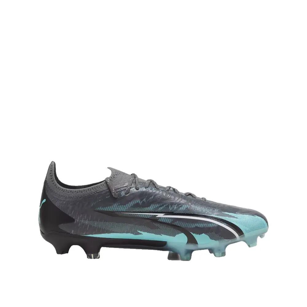Zapatos de fútbol PUMA Ultra Ultimate Rush FG/AG Gris/Blanco 8/10