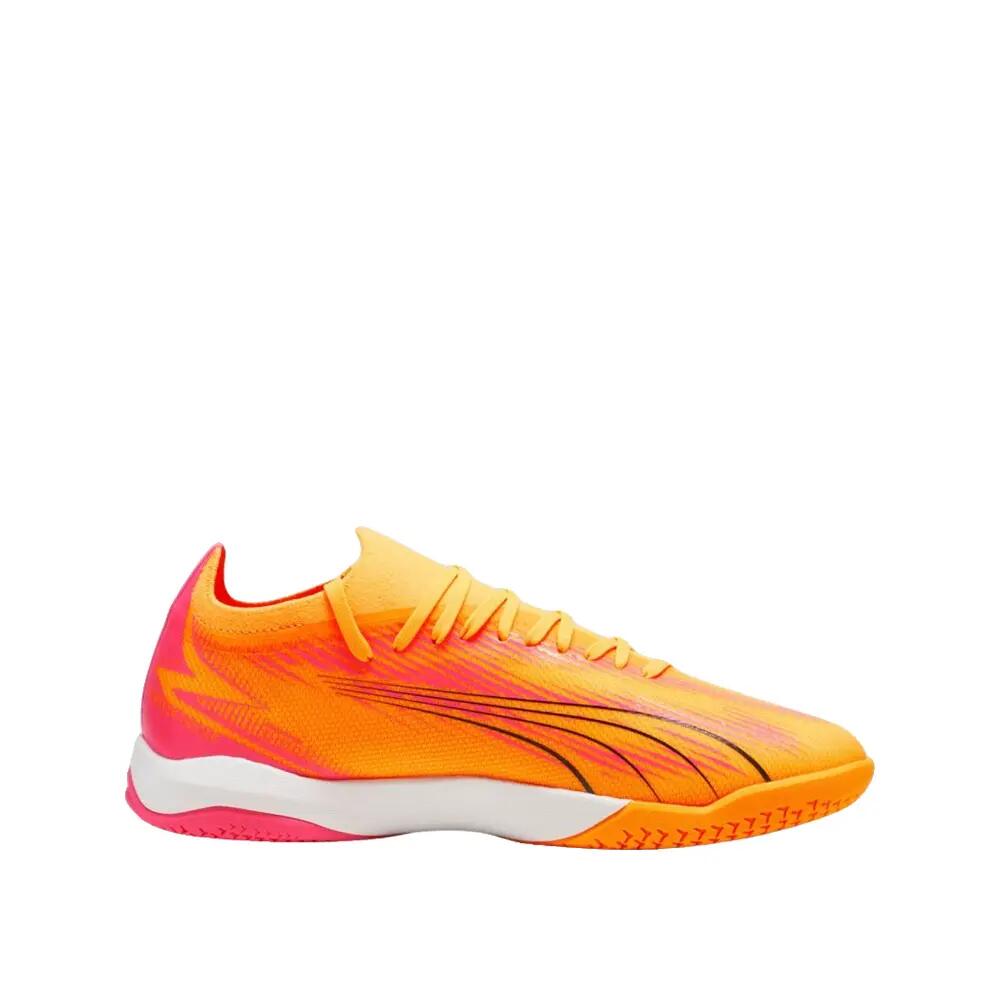 ULTRA MATCH IT voetbalschoenen PUMA Sun Stream Black Sunset Glow Orange Pink 7/10