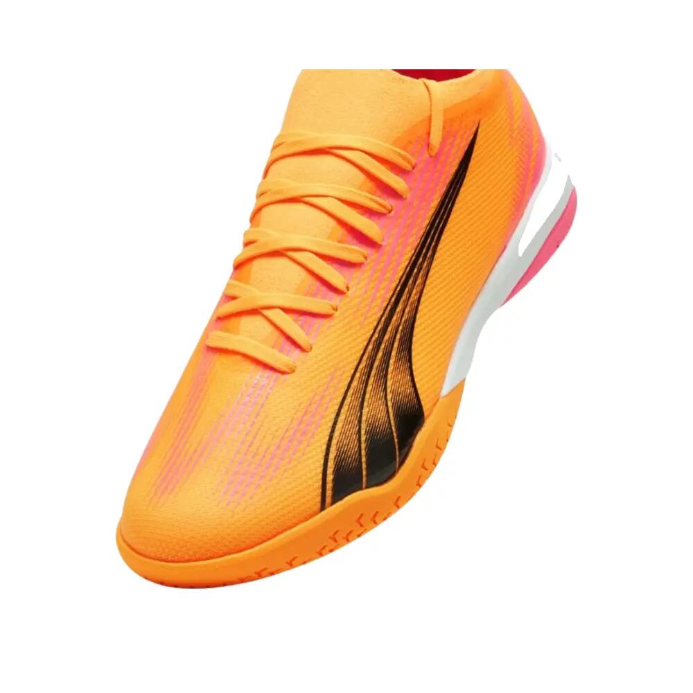 ULTRA MATCH IT voetbalschoenen PUMA Sun Stream Black Sunset Glow Orange Pink 10/10