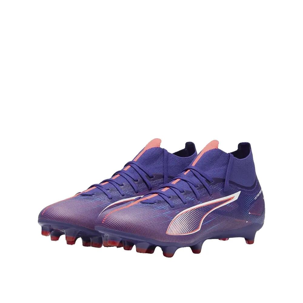 Chaussures de football PUMA Ultra 5 Match+ FG/AG Blanc 4/6