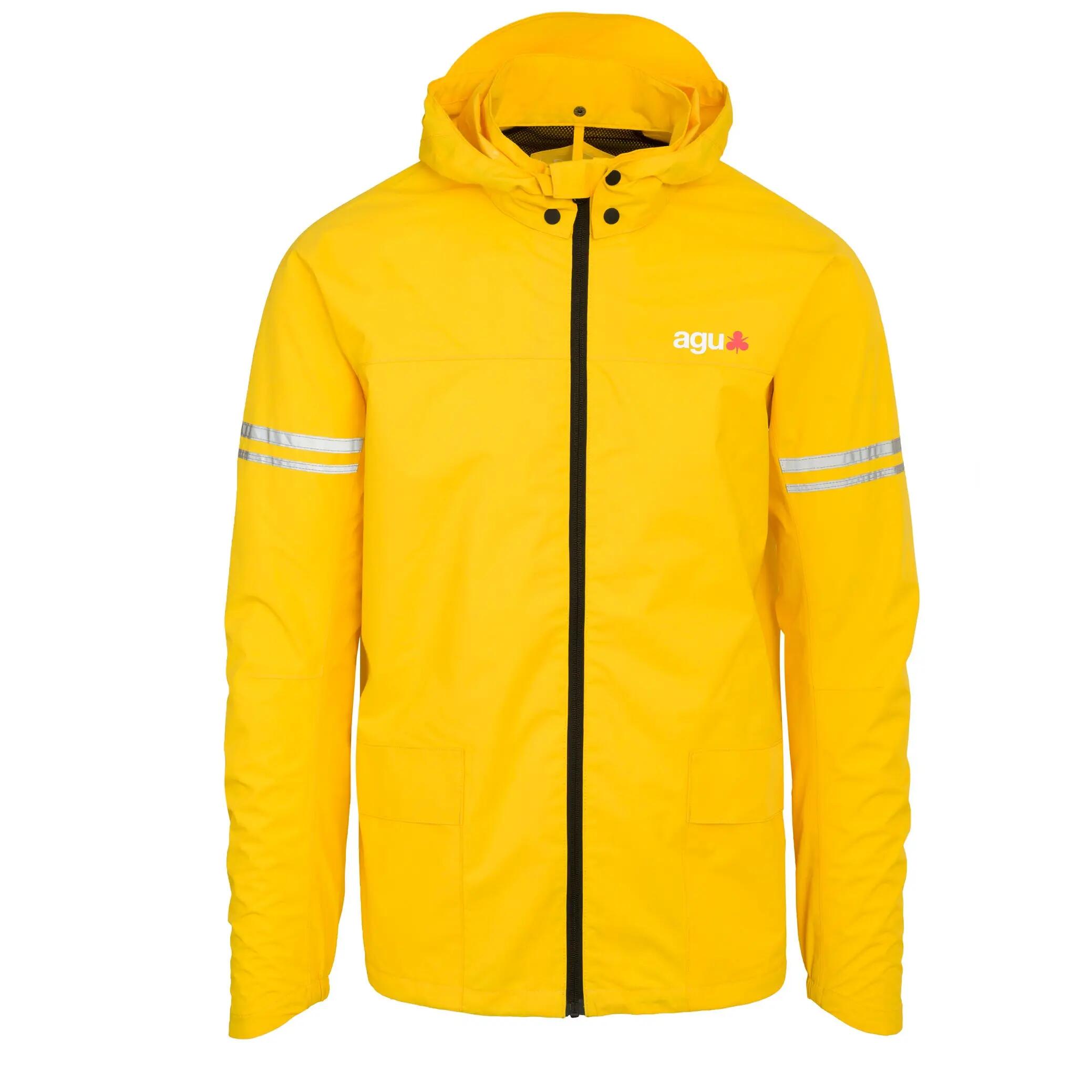 Dames Fietsen Regenjas Waterdicht Ademend Geel Original II 2/7