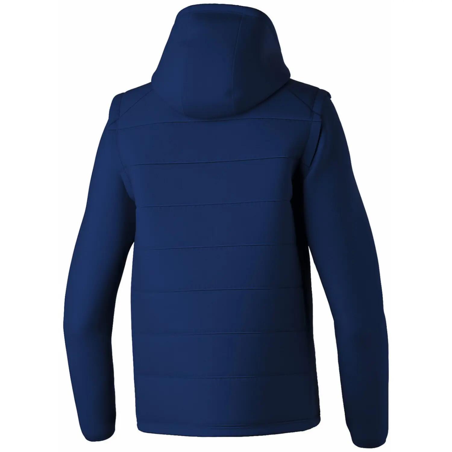 Giacca Erima Team Con Maniche Staccabili Blu 3/3