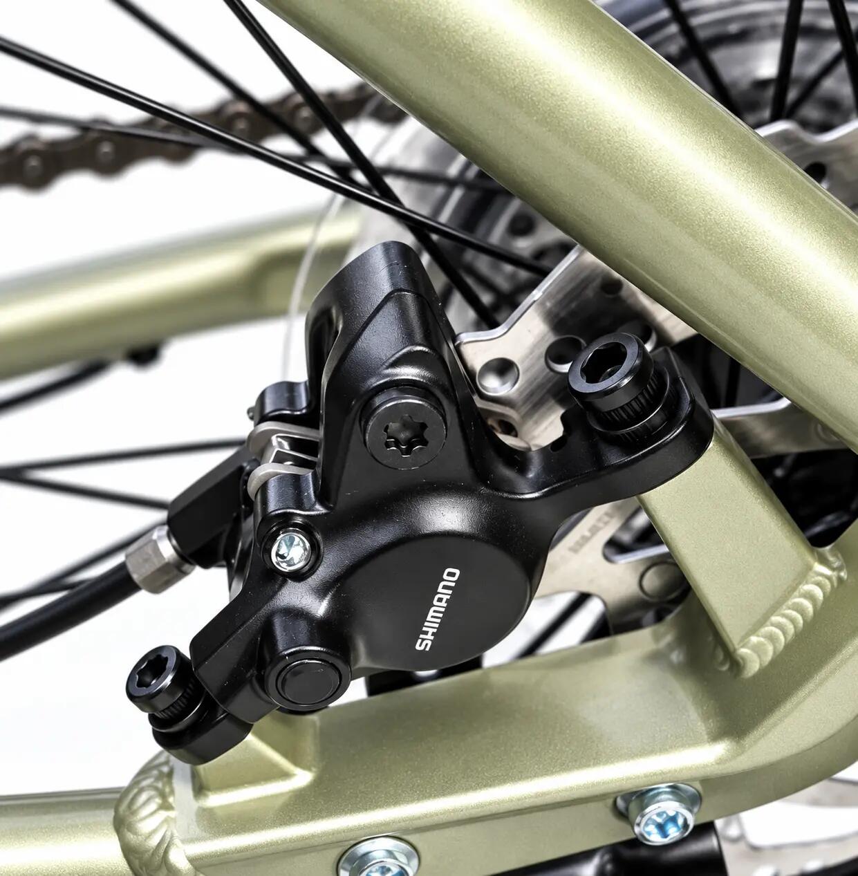 Bicicleta Híbrida Confort 7.2 27,5 Shimano Acera 16V Travões Hidráulicos 10/14