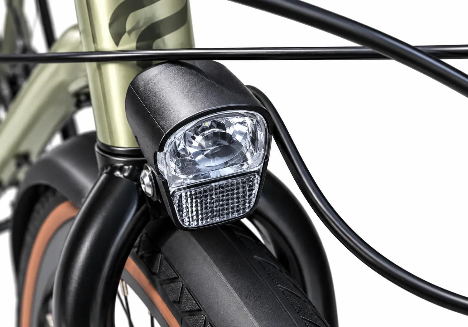 Vélo Hybride Cloot Confort 7.1 27,5 Shimano Acera 16V Freins Hydrauliques 11/13
