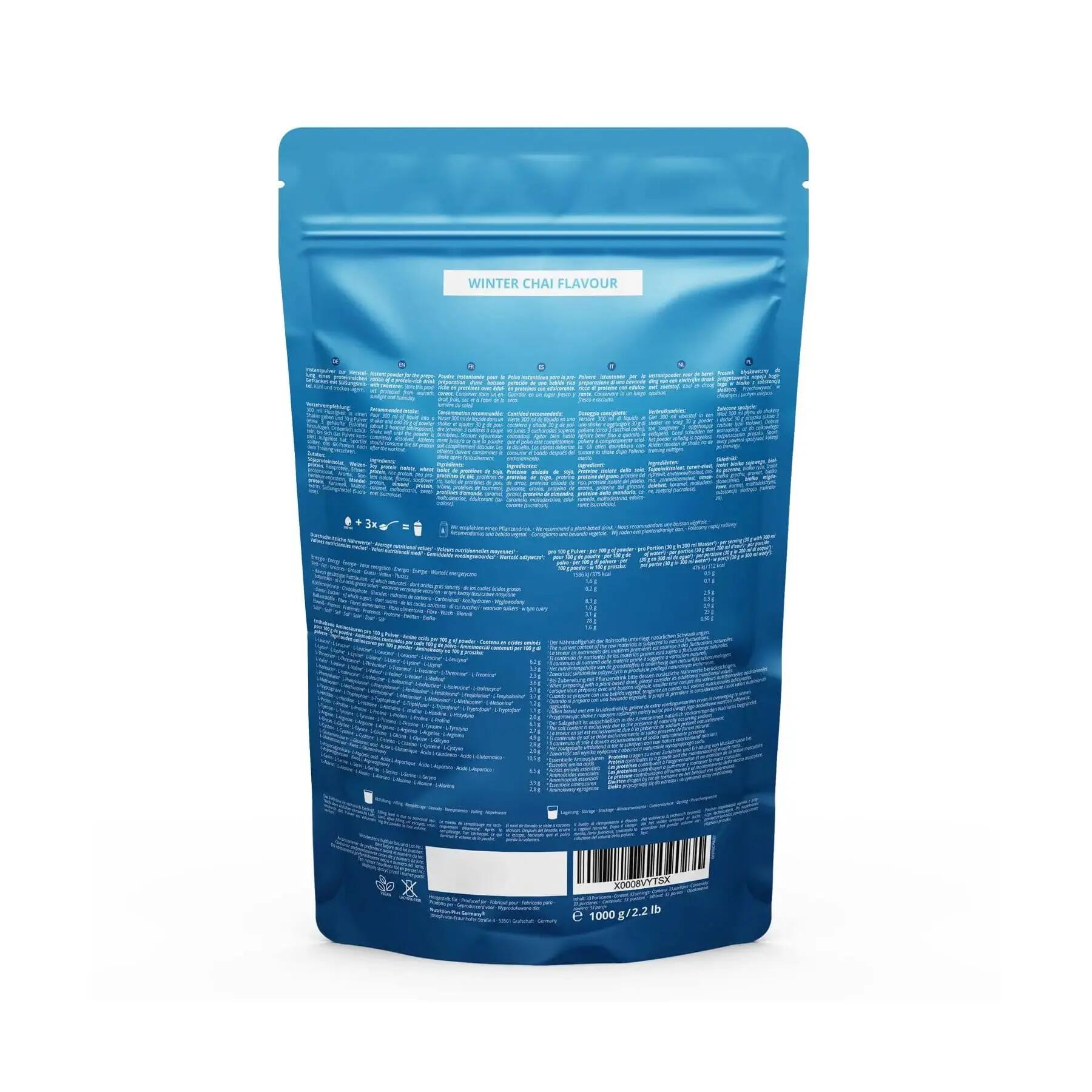 Fitness - Proteinpulver - 6K vegan - Winter Chai 3/5