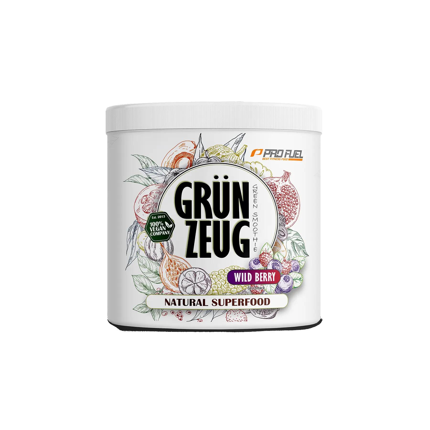 ProFuel Grünzeug Wildberry - 240 g 2/2