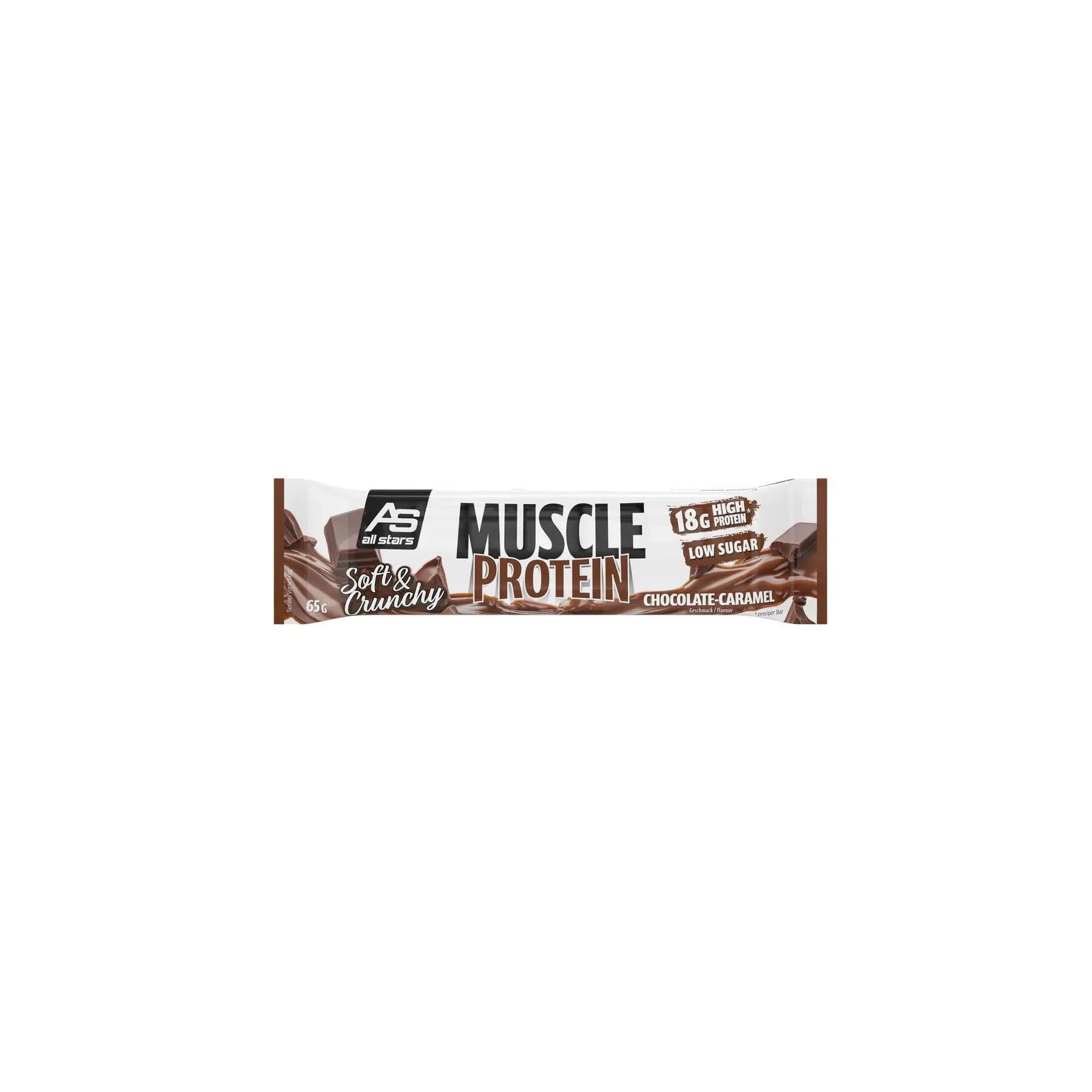 AllStars Muscle Protein Bar (12 x 65g) - Choco-Caramel 3/3