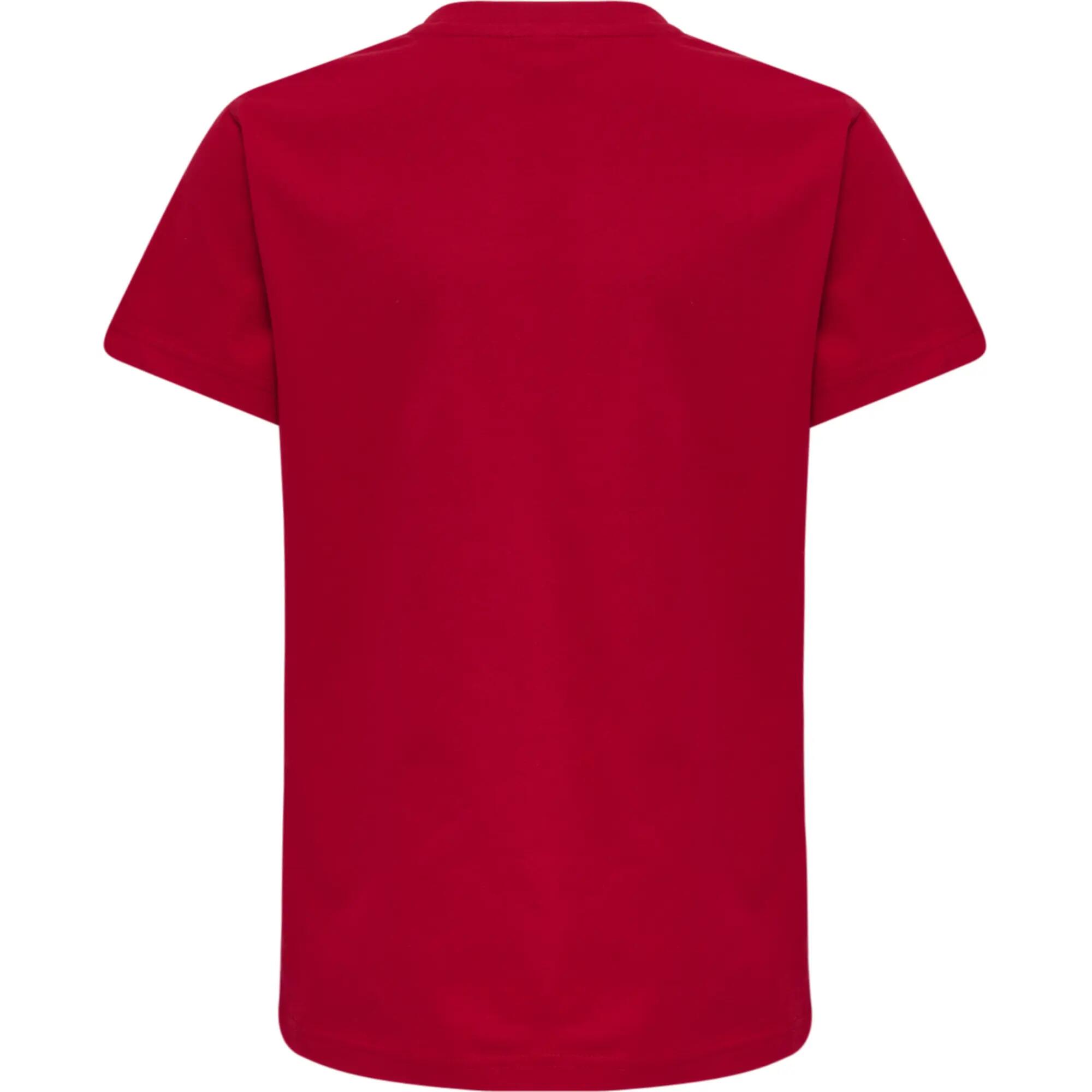 Instap T-Shirt Hmlred Uniseks Kinderen 10/11