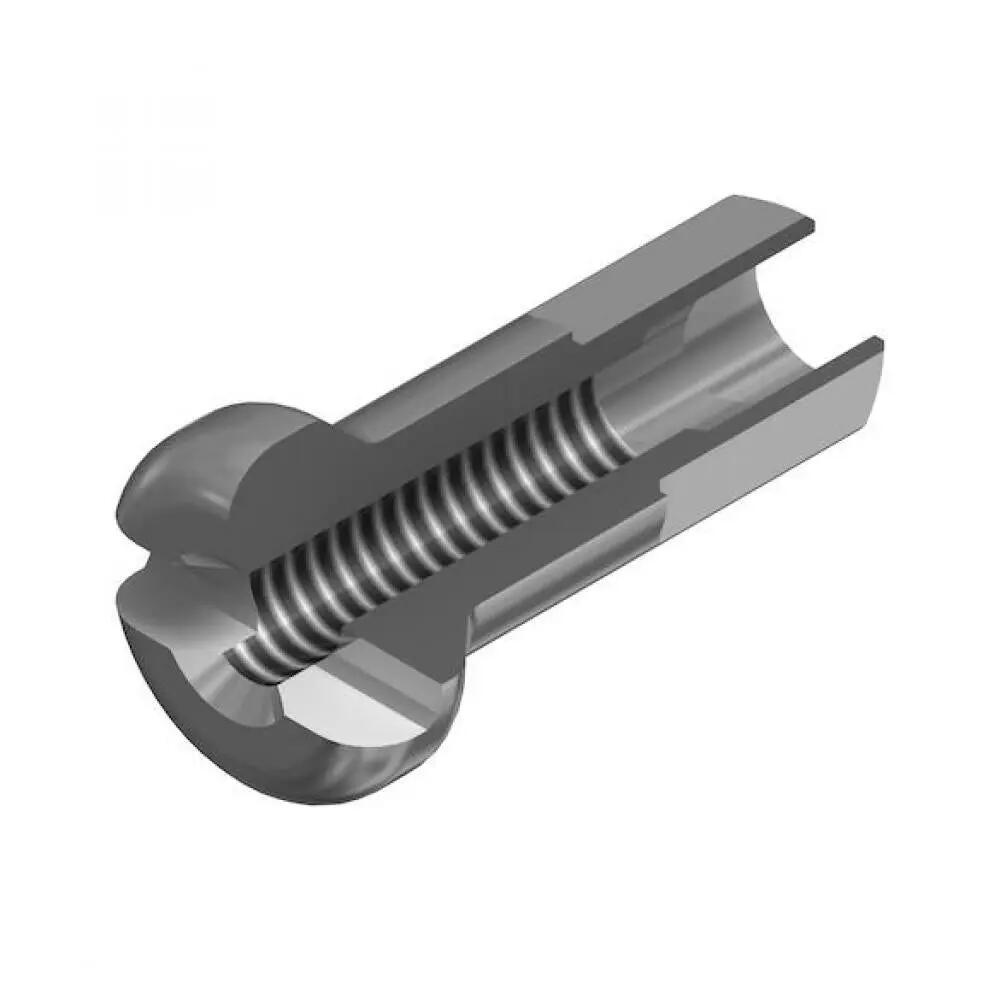 DT SWISS Nipplo DT 1.8 16 mm Ottone Confezione da 100 pezzi Neutro 2/2